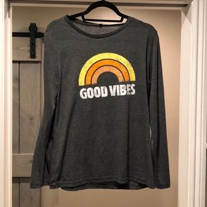 Good Vibes long sleeve shirt